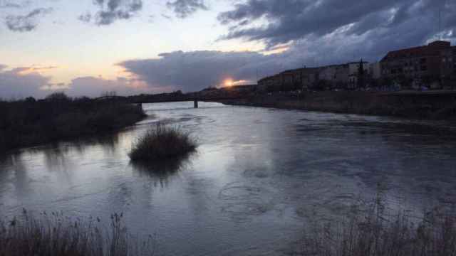 El río Tajo a su paso por Talavera, en una imagen de archivo