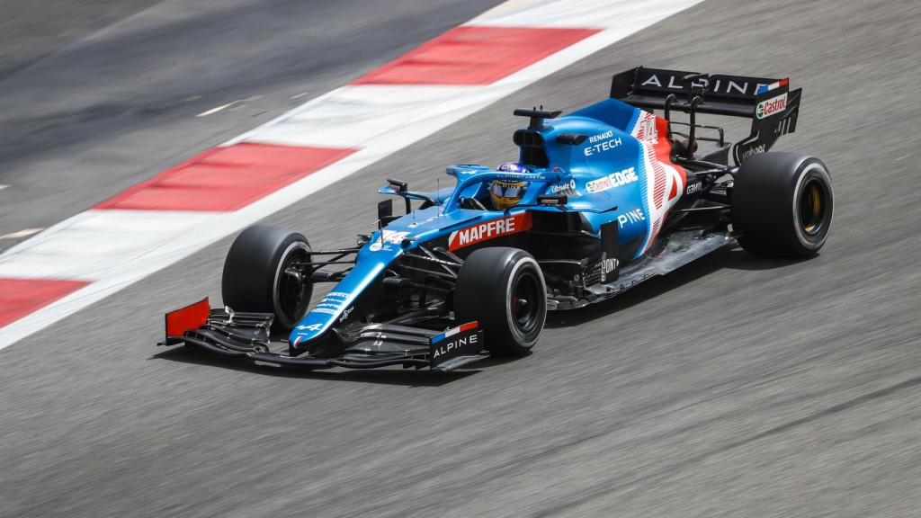 El piloto de Fórmula 1, Fernando Alonso, en la temporada 2021.