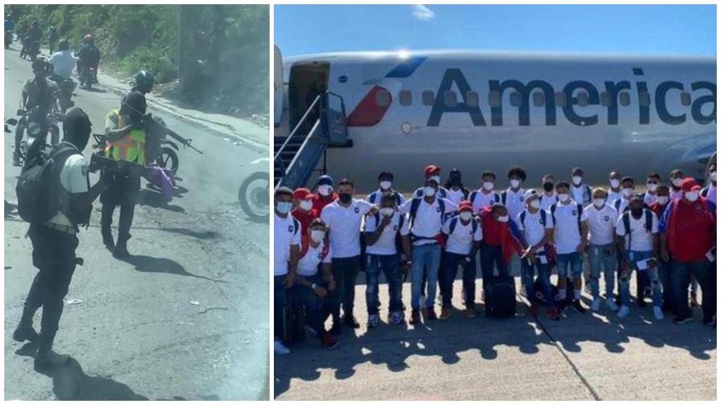 Asalto a la selección de Belice en Haití