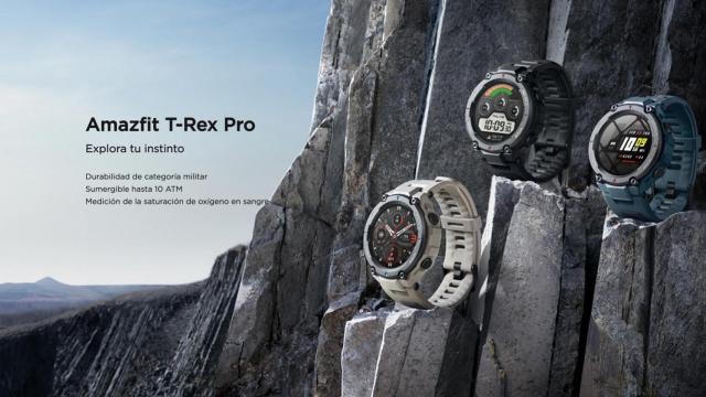 El Amazfit T-Rex Pro llega a España: el reloj más extremo de Amazfit