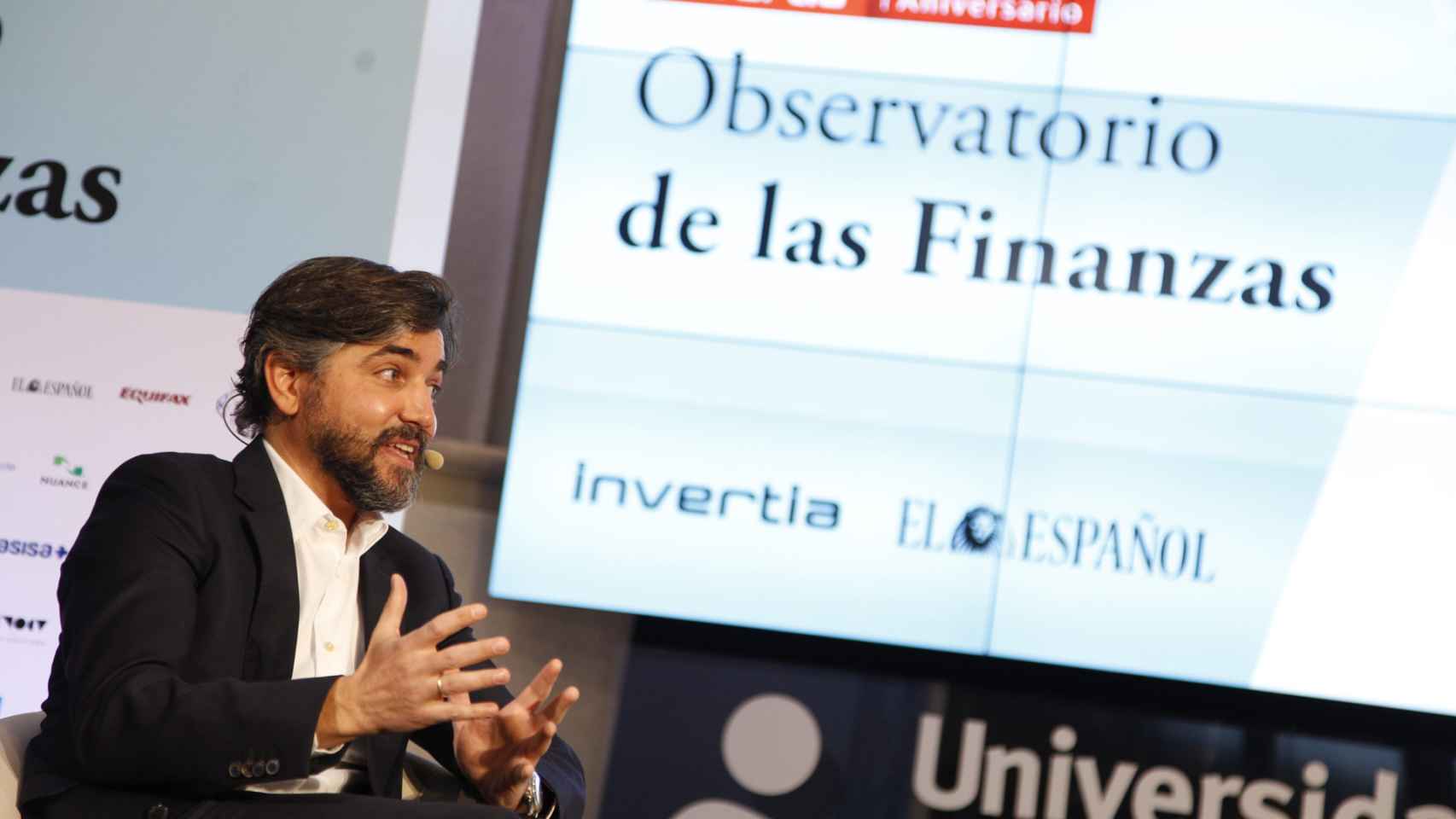 Ignacio Juliá, consejero delegado de ING para España y Portugal, durante el Observatorio de las Finanzas de EL ESPAÑOL e Invertia.