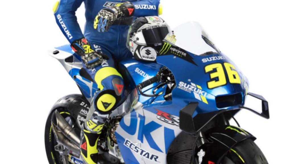 Joan Mir, con la Team Suzuki Ecstar