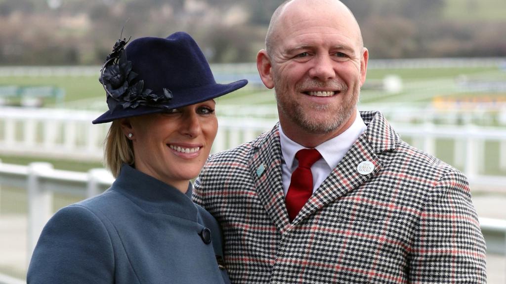 Zara y Mike Tindall.