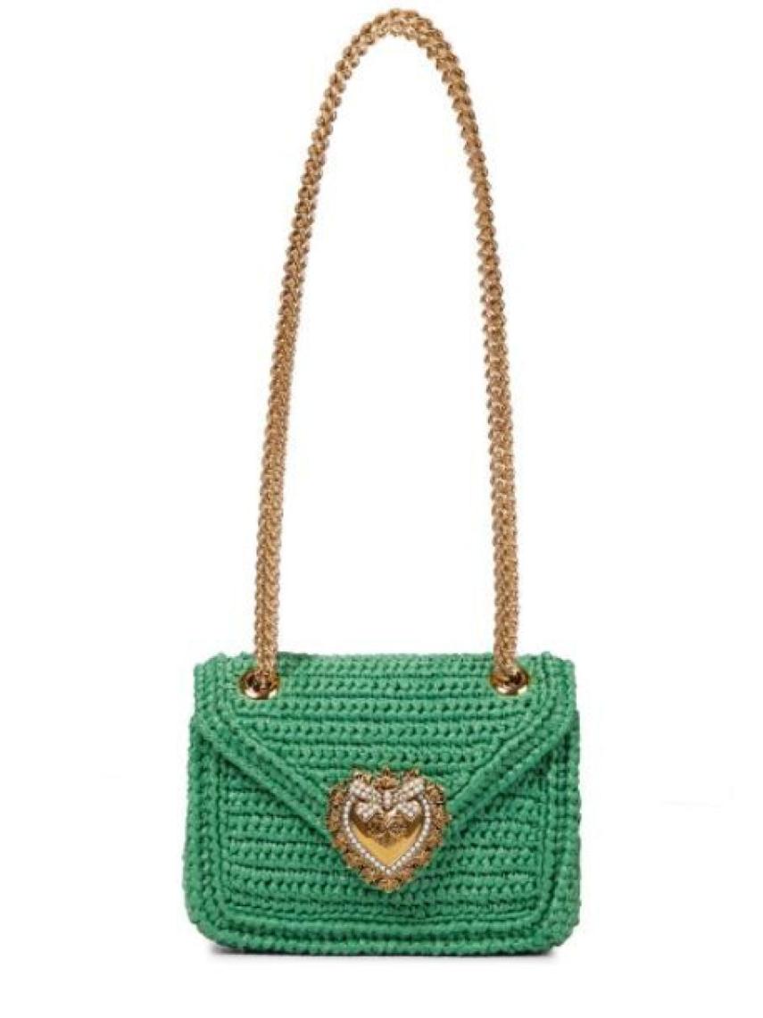 Bolso en crochet de Dolce & Gabbana.