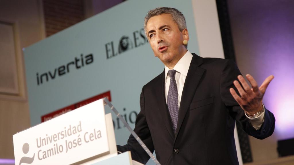 Sergio Álvarez Camiña, ex director general de Seguros, durante un evento de EL ESPAÑOL e Invertia.