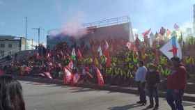 Asamblea de trabajadores del sector Metal de la provincia de Pontevedra, celebrada en Vigo