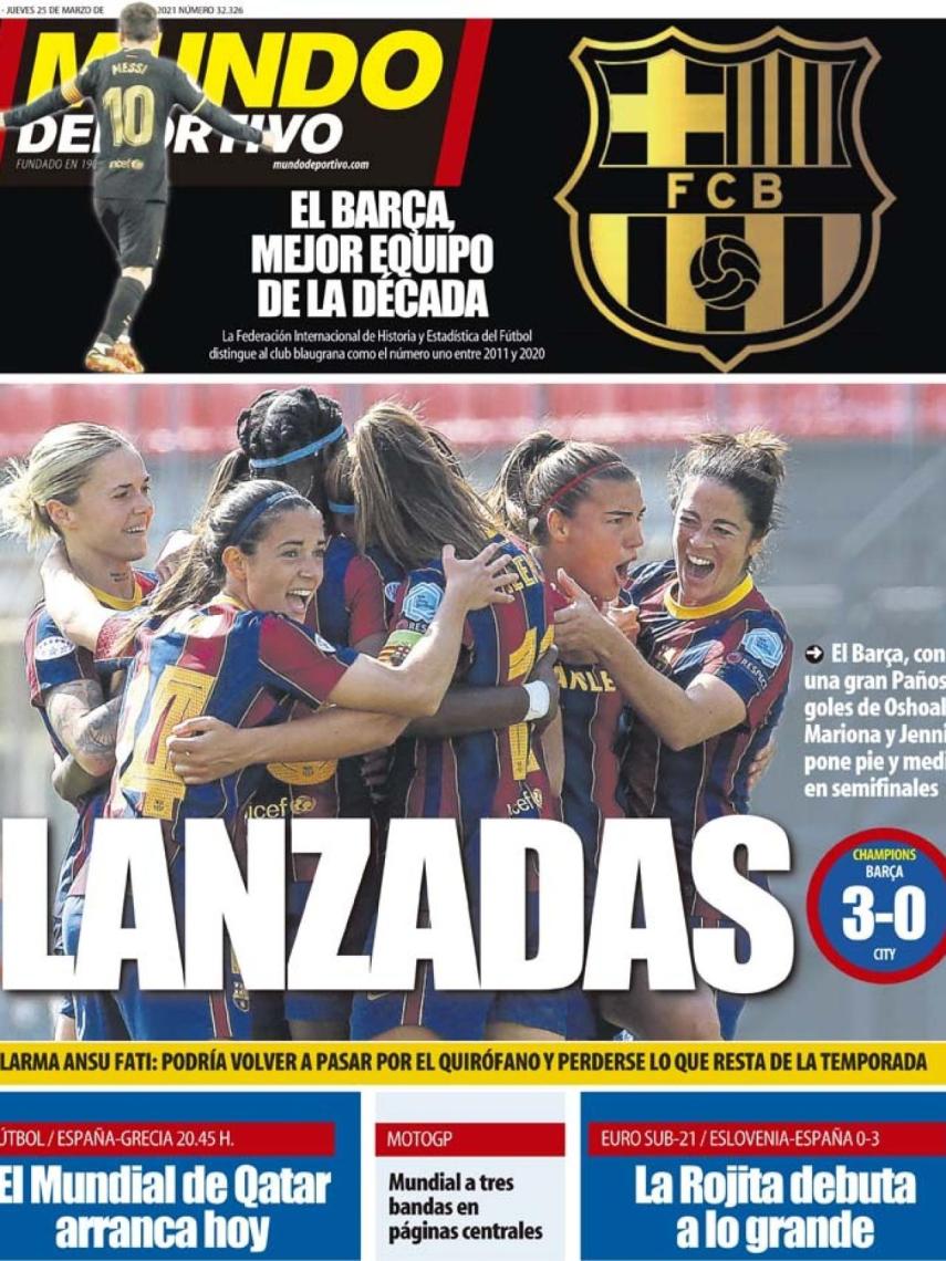 Portada Mundo Deportivo