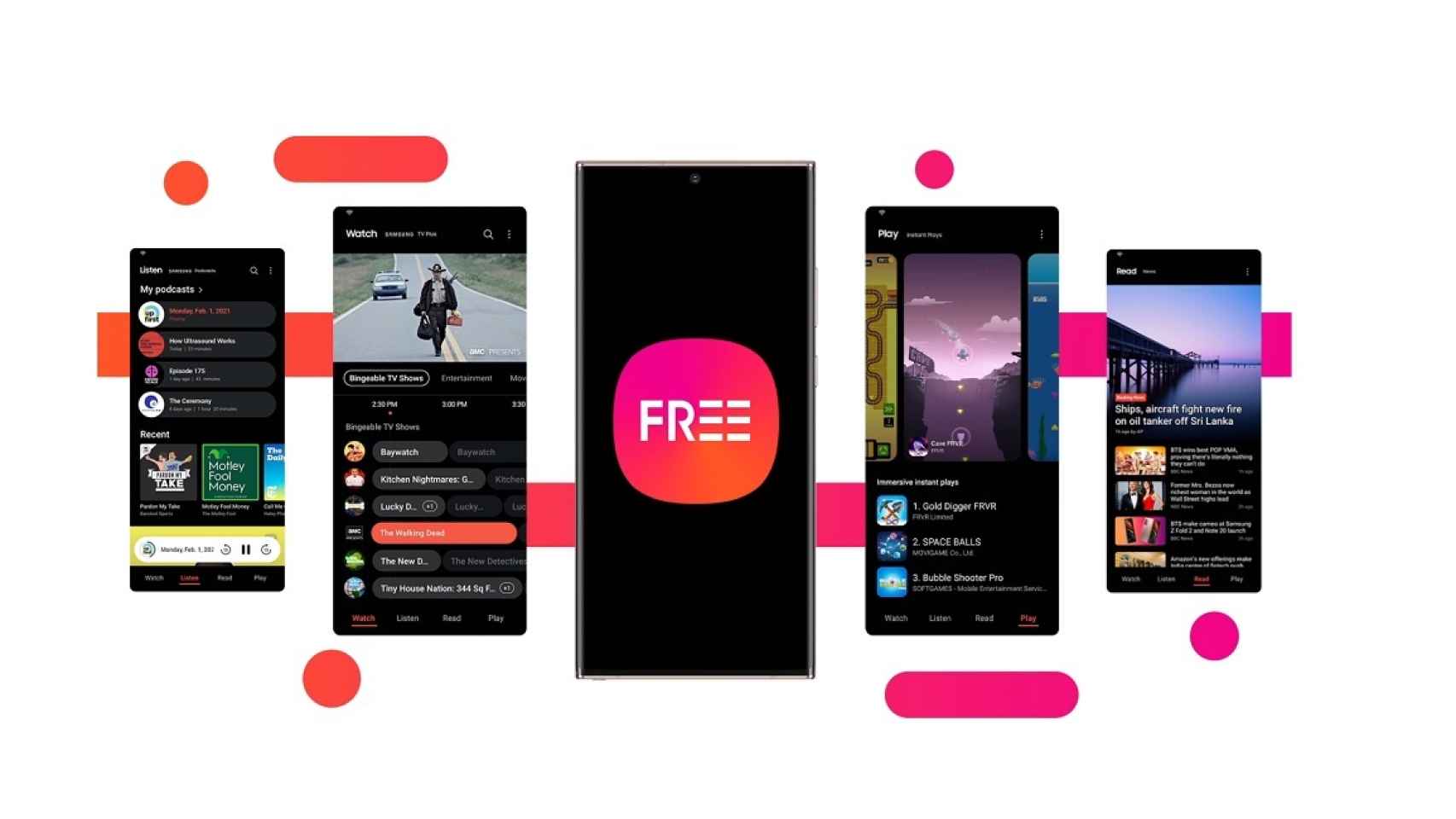 Samsung Free ya permite escuchar podcasts con Listen