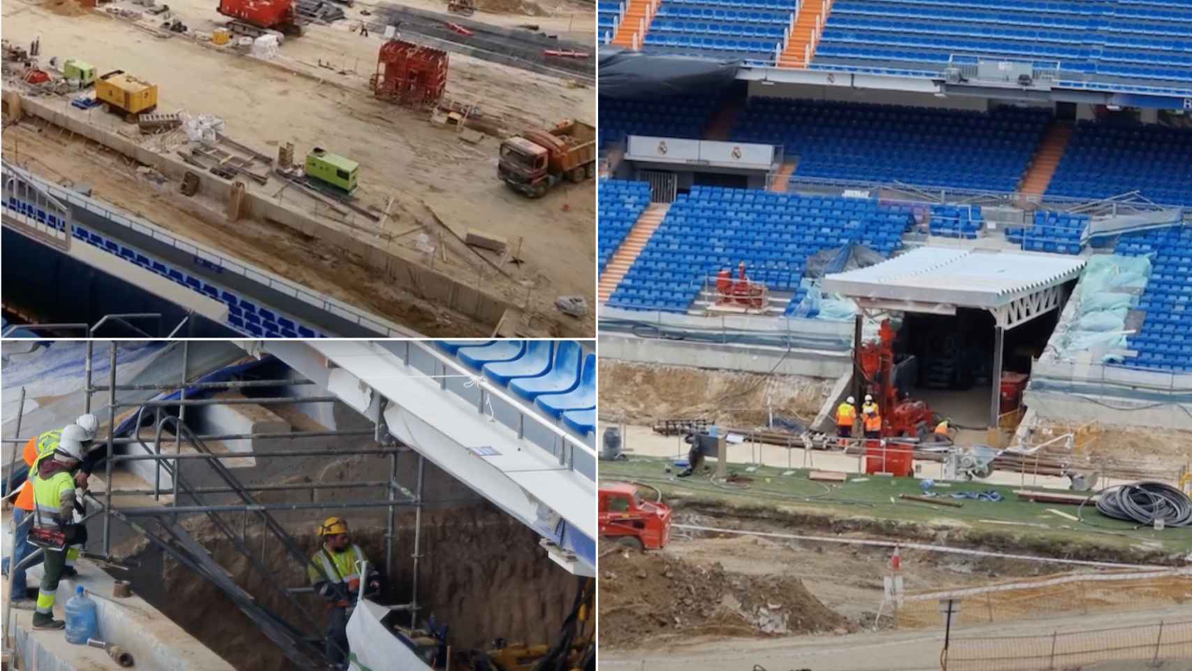 El interior del nuevo Santiago Bernabéu va tomando forma: así es su increíble transformación