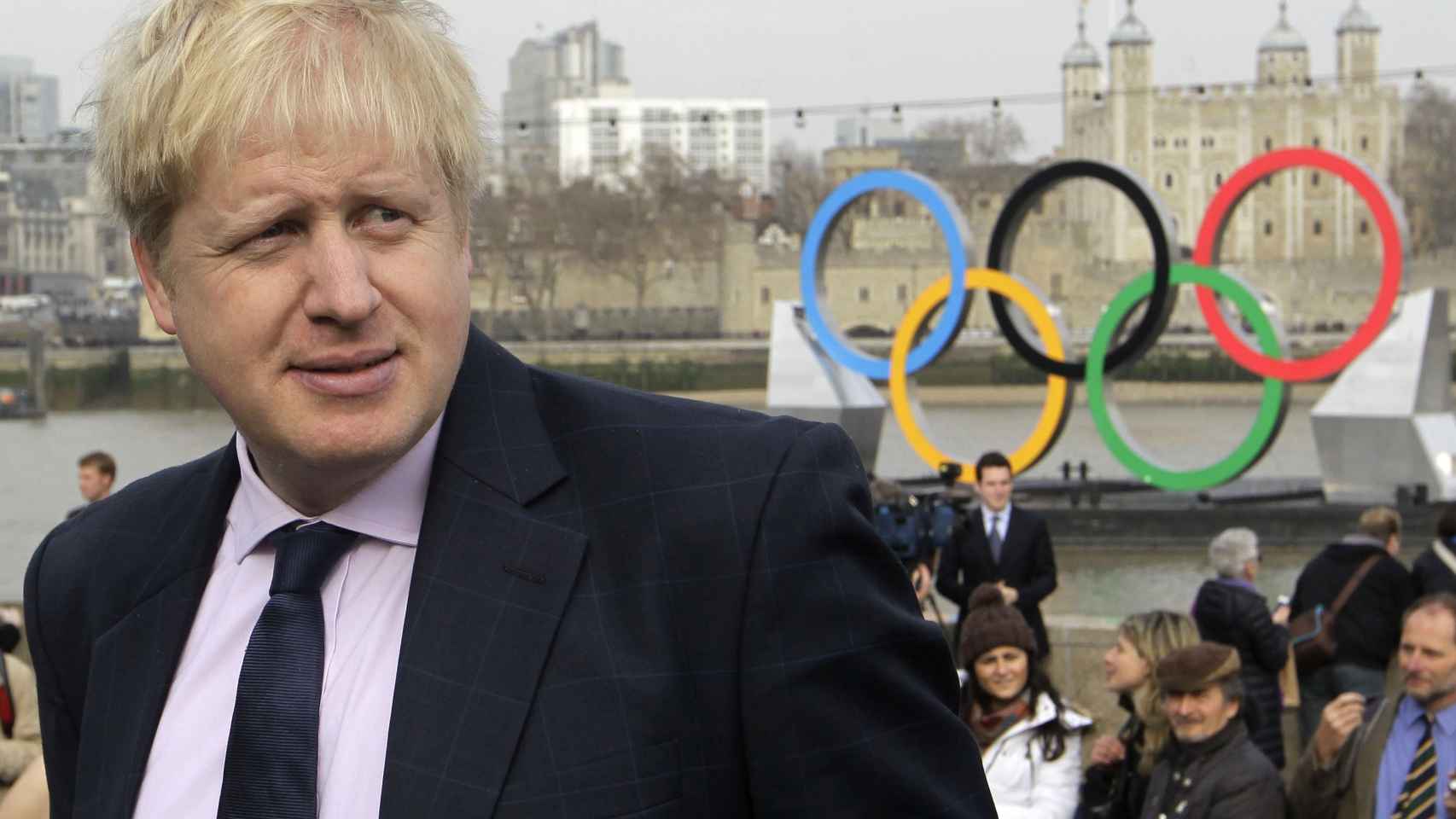 Boris Johnson, en 2012, cuando era alcalde de Londres.