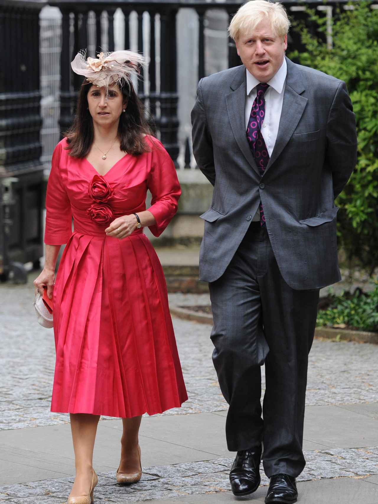 Boris Johnson y Marina Wheeler, durante un evento en Londres en 2012.