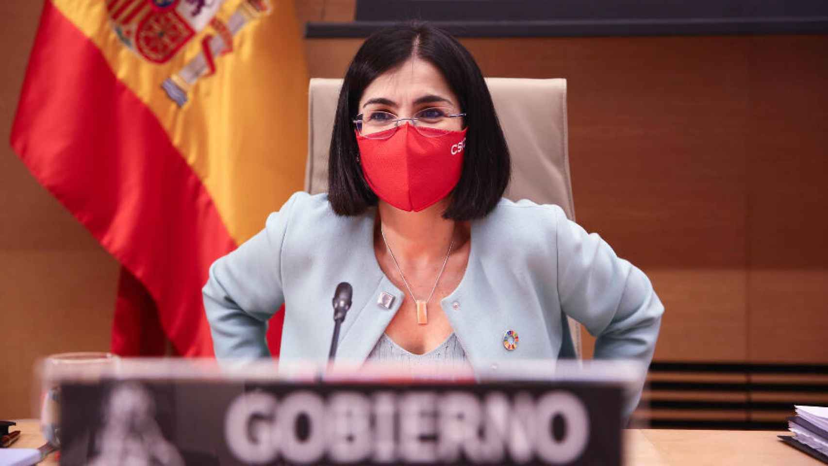 La ministra de Sanidad, Carolina Darias, en una imagen de archivo (EP)