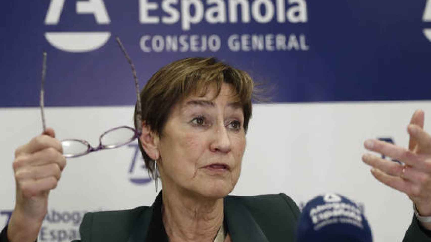 Victoria Ortega, presidenta del Consejo General de la Abogacía.