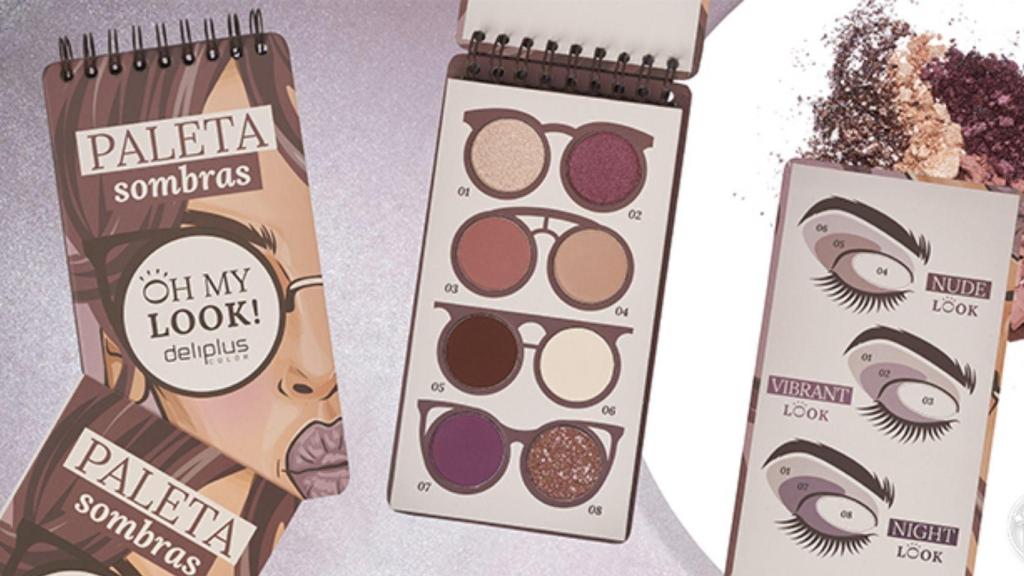 La paleta de sombras de 'Oh, My Look!' cuenta con ocho tonos y acabados diferentes.