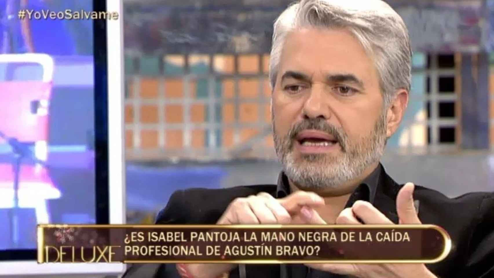 Agustín Bravo acusó a Isabel Pantoja de acabar con su carrera televisiva.