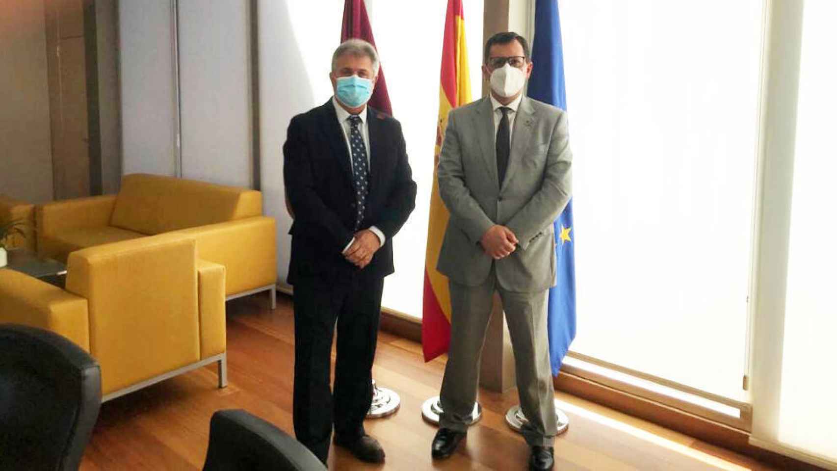 Pedro Casas (i) y Javier Úbeda (d)