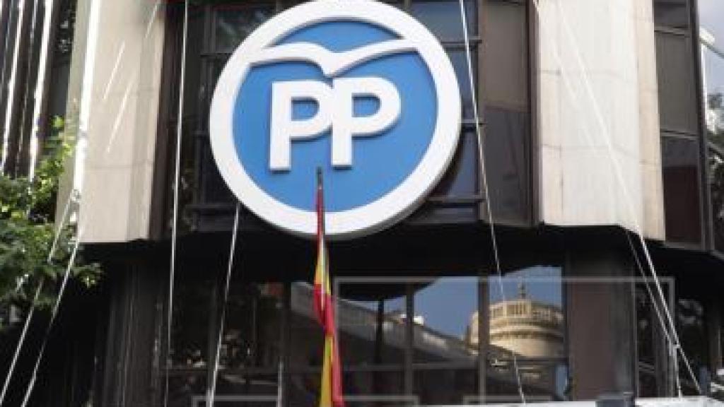 La sede del PP en la calle Génova de Madrid.