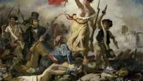 La libertad guiando al pueblo, de Eugène Delacroix (1830).