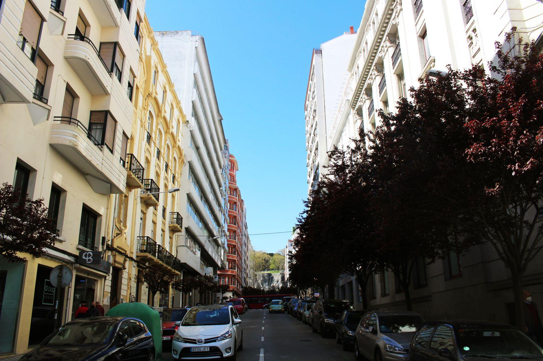 Vista de la calle Fernando González (Foto: Nuria Prieto)