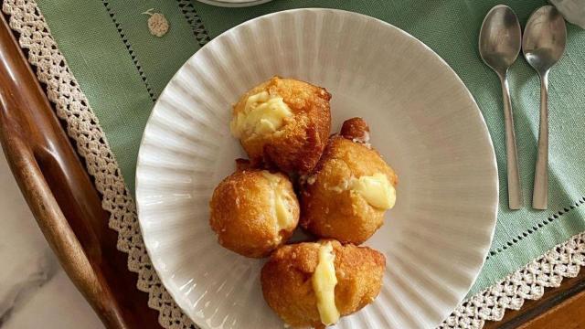 Buñuelos de crema (Fuente: La Tienda de Lino)