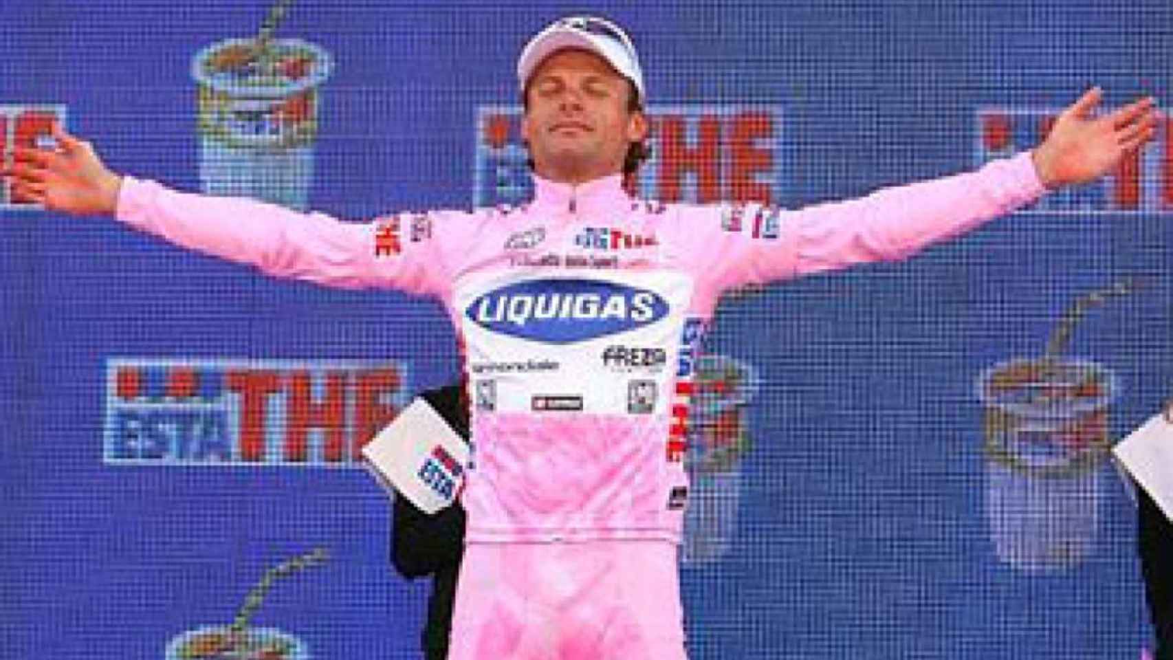 Danilo Di Luca, durante un Giro de Italia