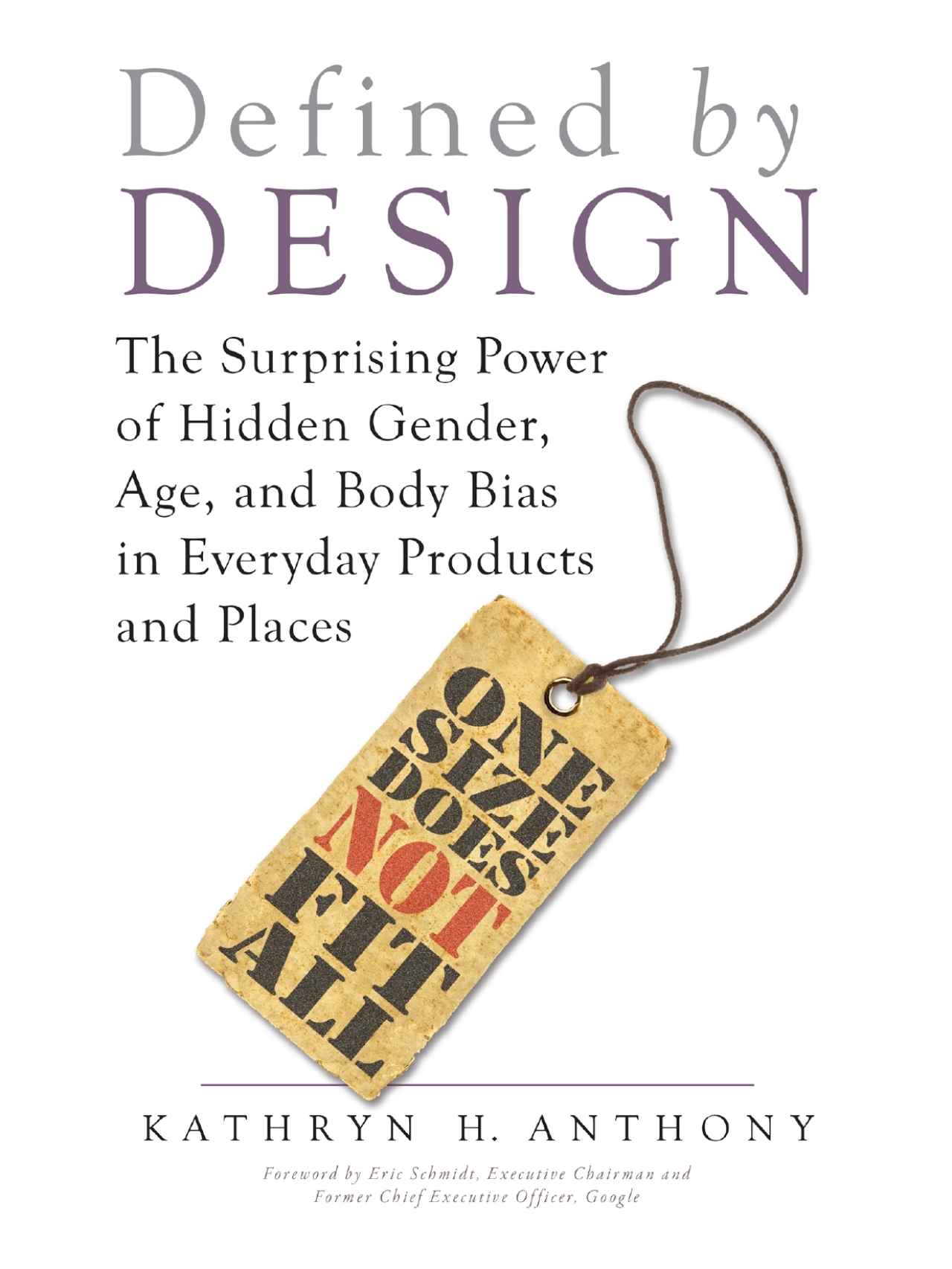 La portada de su libro Defined by Design (Definidos por el diseño).
