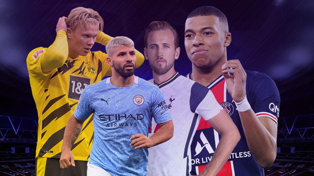 Kun Agüero, Haaland, Mbappé y Harry Kane