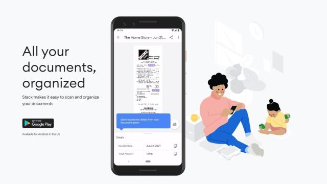 La nueva aplicación de Google es un escáner de documentos inteligente