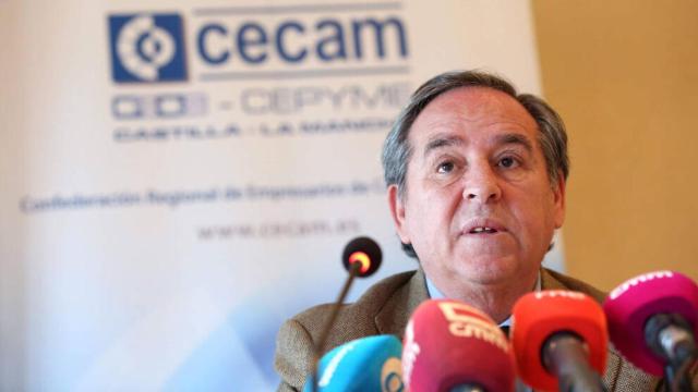 Ángel Nicolás, presidente de CECAM, en una imagen de archivo