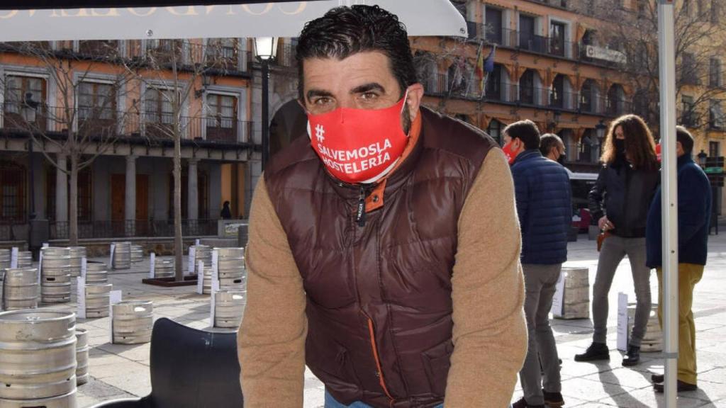 Tomás Palencia seguirá otros cuatro años al frente de los hosteleros de Toledo