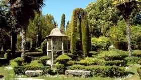 Los jardines de la Real Fábrica de Paños de Brihuega (Fotos: Turismo CLM)