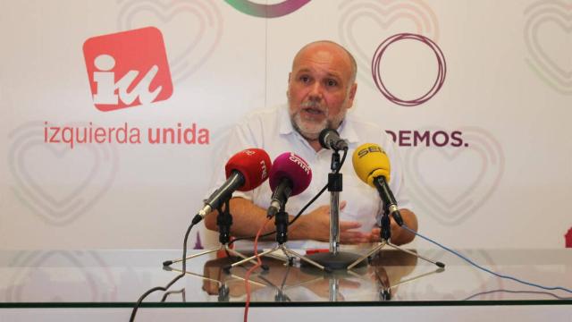 Txema Fernández, portavoz de Izquierda Unida-Podemos en el Ayuntamiento de Toledo