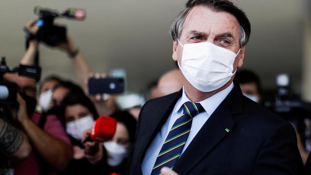 El presidente de Brais, Jair Bolsonaro, en una imagen de archivo.