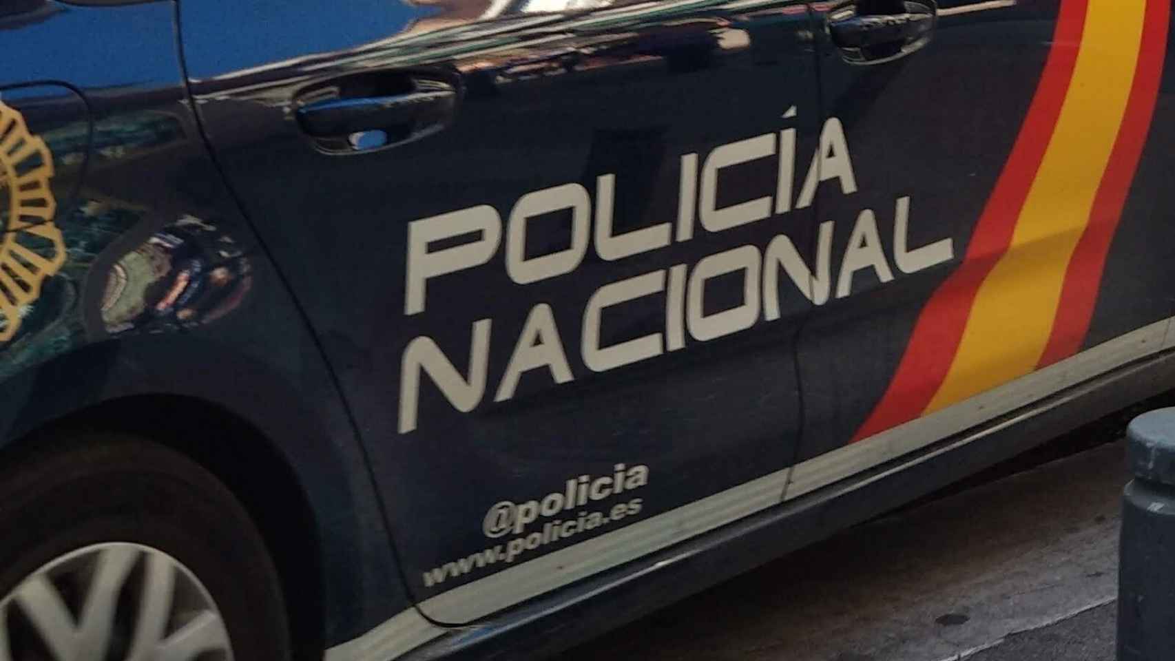 Vehículo de Policía Nacional.