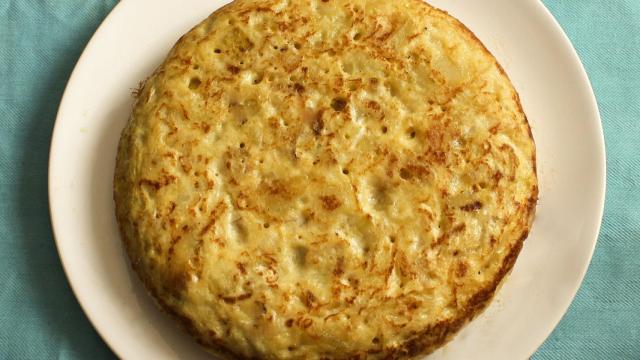 Cómo hacer tortilla de patata rellena