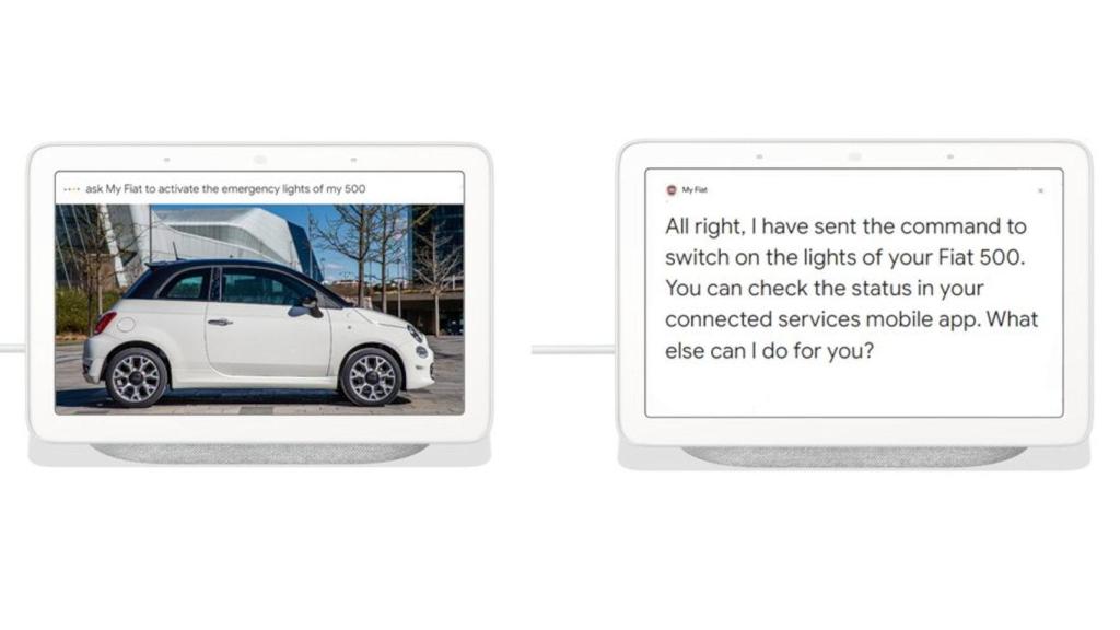 Los nuevos Fiat se pueden controlar con el Asistente de Google