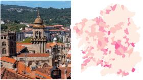 Covid: Las ciudades y pueblos gallegos con más contagios e incidencia
