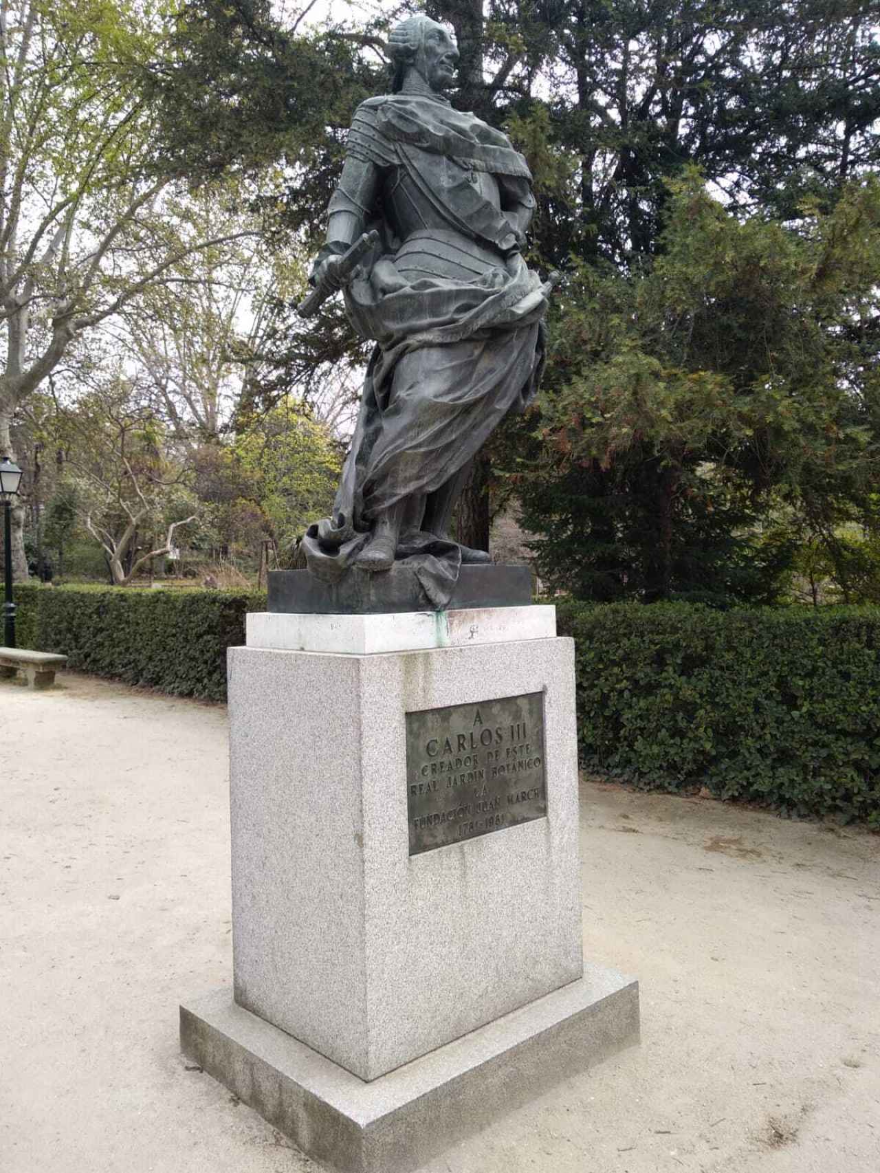 Estatua de Carlos III.