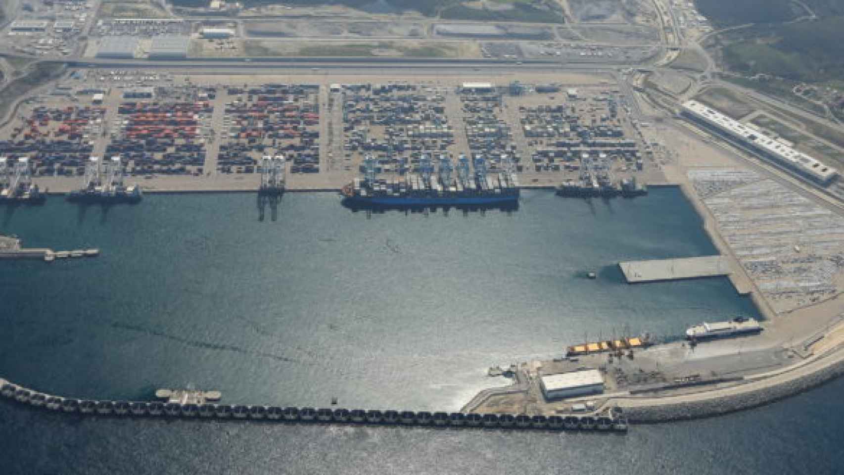 El puerto de Tánger.