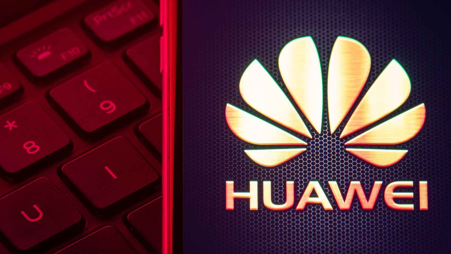 Emblema de Huawei.