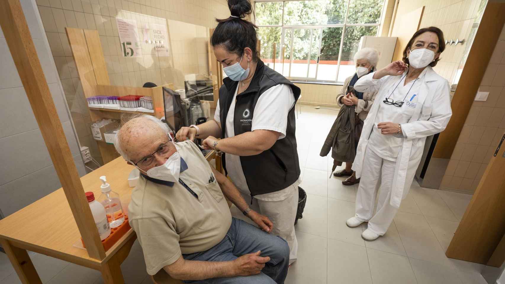 Vacunación en Galicia.