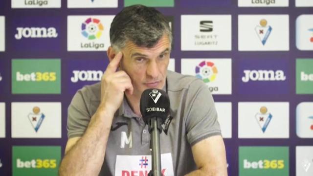 José Luis Mendilibar, en rueda de prensa