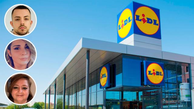 María, Alejandra y Pablo quieren trabajar en Lidl.