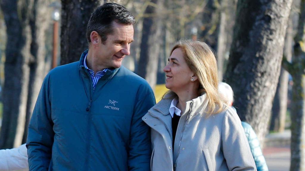 Iñaki Urdangarin y Cristina de Borbón, en una imagen de archivo en Vitoria.