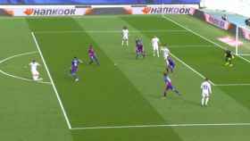 Gol anulado al Real Madrid por fuera de juego de Asensio