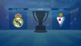 Streaming en directo | Real Madrid - Eibar (La Liga)
