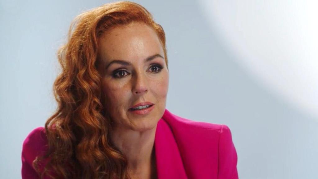 Rocío Carrasco, en un momento de la docuserie que protagoniza.
