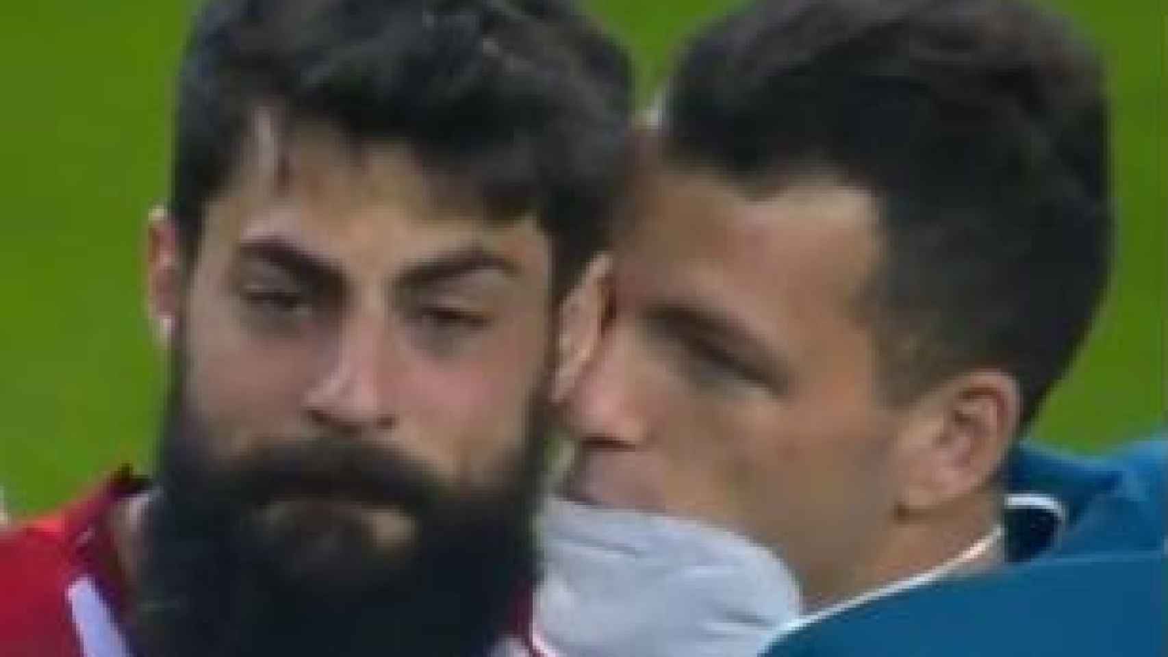 Asier Villalibre, llorando tras la final de la Copa del Rey