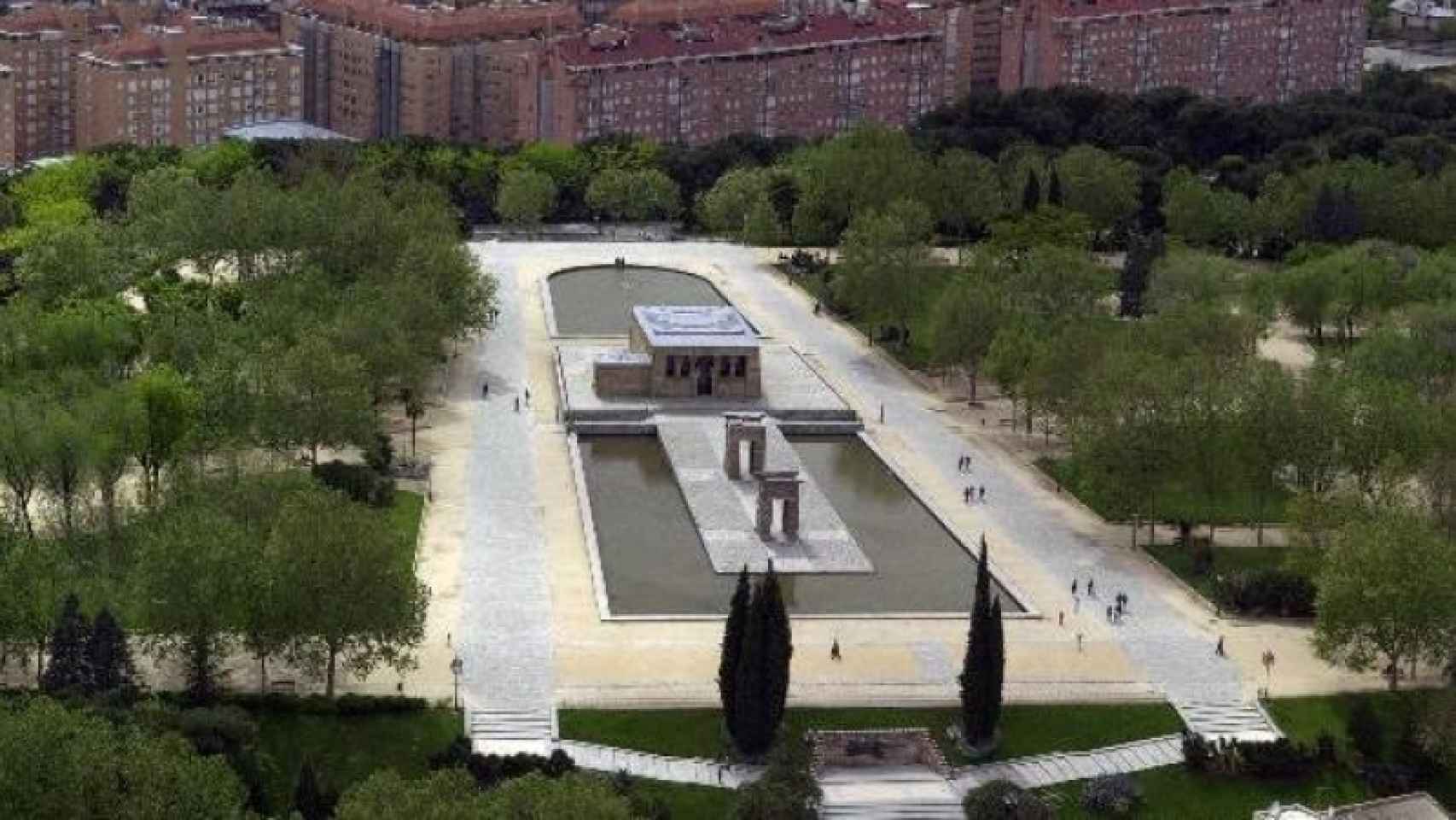 Parque del Oeste, en Madrid.