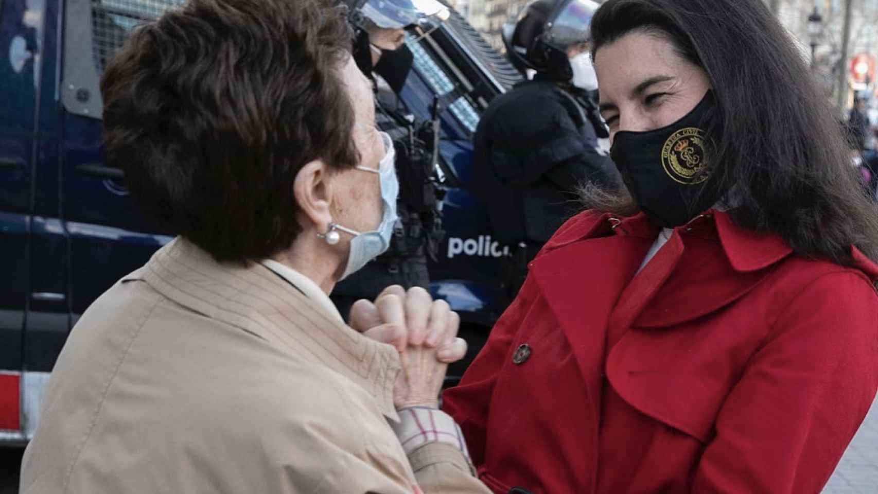 La candidata a las elecciones madrileñas, Rocío Monasterio.